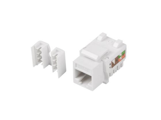 МОДУЛЬ KEYSTONE RJ45->LSA CAT.5E UTP 90° LANBERG