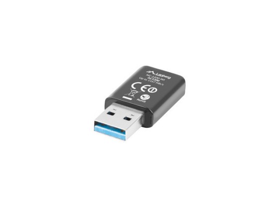 USB-АДАПТЕР БЕСПРОВОДНОЙ СЕТЕВОЙ КАРТЫ LANBERG NC-1200-WI AC1200 DUAL BAND