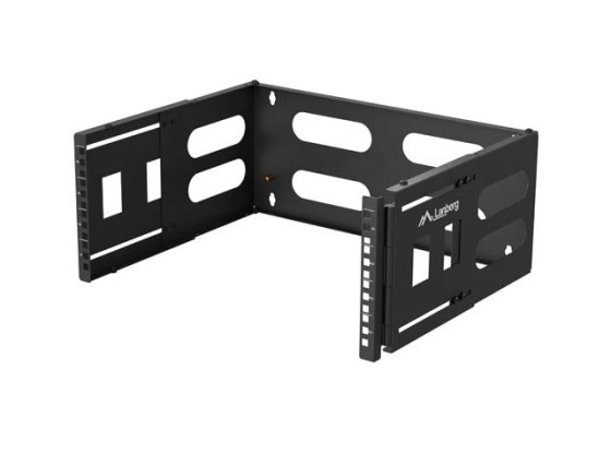 ОТКИДНОЙ КРОНШТЕЙН НАСТЕННЫЙ 19" 4U 497X400/240 ЧЕРНЫЙ LANBERG