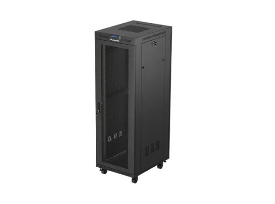 РЭКОВЫЙ ШКАФ 19" СВОБОДНОСТОЯЩИЙ 37U/600X800 (ПЛОСКАЯ УПАКОВКА) С СЕТЧАТОЙ ДВЕРЦЕЙ LCD ЧЕРНЫЙ LANBERG V2