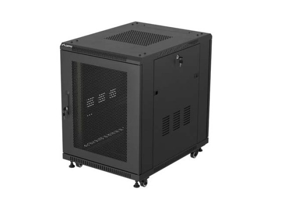ШКАФ ДЛЯ СТОЙКИ 19" ОТДЕЛЬНО СТОЯЩИЙ 15U/600X800 (ПЛОСКАЯ УПАКОВКА) С СЕТЧАТОЙ ДВЕРЦЕЙ ЧЕРНЫЙ LANBERG