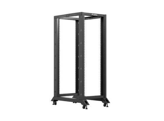 ОТКРЫТАЯ СТОЙКА 32U 600X1000 ЧЕРНАЯ LANBERG