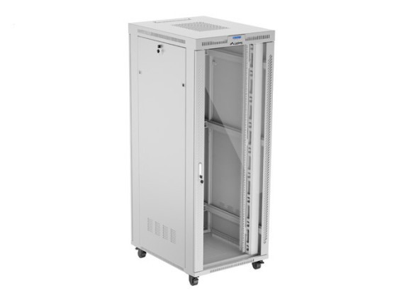 МОНТАЖНАЯ СТОЙКА 19" 42U 800X1000 GREY GLASS DOOR LCD LANBERG (FLAT PACK) V2
