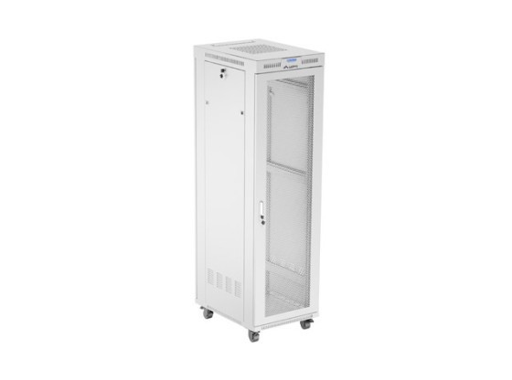 МОНТАЖНЫЙ ШКАФ В СТОЙКУ 19" 42U 600X800 СЕРЫЙ LCD ПЕРФОРИРОВАННАЯ ДВЕРЬ LANBERG (ПЛОСКАЯ УПАКОВКА)