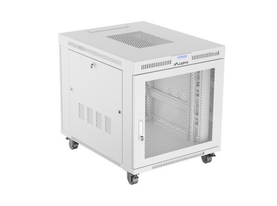 МОНТАЖНЫЙ ШКАФ В СТОЙКУ 19" 15U 800X1000 СЕРЫЙ LCD ПЕРФОРИРОВАННАЯ ДВЕРЬ LANBERG (ПЛОСКАЯ УПАКОВКА)