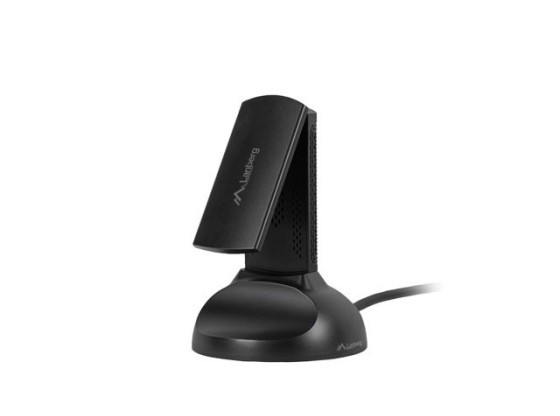 LANBERG WIRELESS WIFI СЕТЕВАЯ КАРТА NC-3000-WI USB 3.0 AX3000 ТРЕХДИАПАЗОННАЯ 2 ВНУТРЕННИЕ АНТЕННЫ