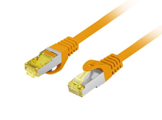 ПАТЧ-КОРД CAT.6A S/FTP LSZH CU 5M ORANGE FLUKE PASSED LANBERG