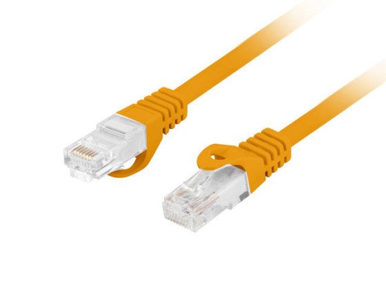 ПАТЧ-КОРД CAT.6 UTP LSZH CU 5M ORANGE FLUKE PASSED LANBERG