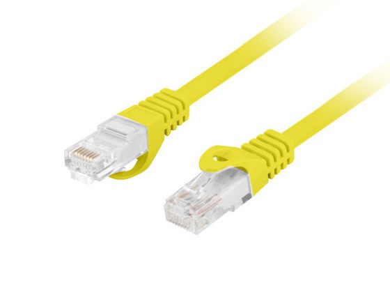 ПАТЧ-КОРД CAT.6 UTP LSZH CU 2M YELLOW FLUKE PASSED LANBERG