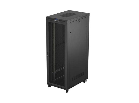 МОНТАЖНАЯ СТОЙКА 19" 47U 800X1200 ЧЕРНЫЙ LCD ПЕРФОРИРОВАННАЯ ДВЕРЬ LANBERG (FLAT PACK) V2