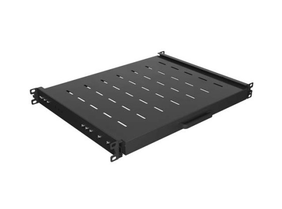 ВЫДВИЖНАЯ ПОЛКА ДЛЯ 19-ДЮЙМОВОЙ СТОЙКИ 350 ММ ЧЕРНАЯ LANBERG (1U/445X350 ММ ГРУЗОПОДЪЕМНОСТЬ ДО 35 КГ, 4-ТОЧЕЧНОЕ КРЕПЛЕНИЕ)