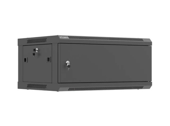 МОНТАЖНАЯ СТОЙКА 19" 4U 600X450 ЧЕРНАЯ МЕТАЛЛИЧЕСКАЯ ДВЕРЬ LANBERG (ПЛОСКАЯ УПАКОВКА)