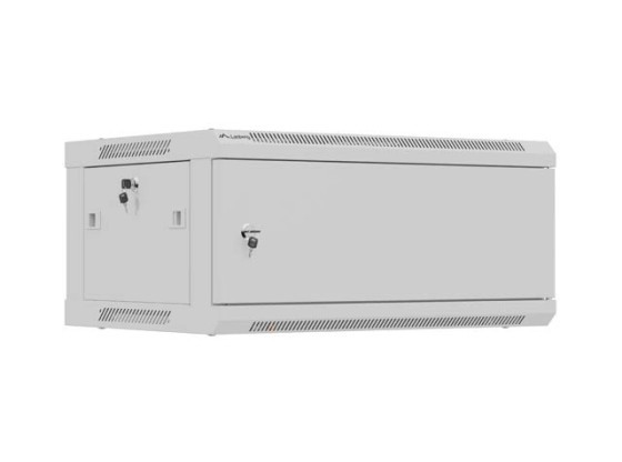 МОНТАЖНАЯ СТОЙКА 19" 4U 600X450 СЕРАЯ МЕТАЛЛИЧЕСКАЯ ДВЕРЬ LANBERG (ПЛОСКАЯ УПАКОВКА)