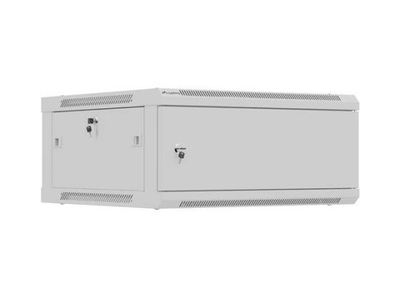 МОНТАЖНАЯ СТОЙКА 19" 4U 600X600 СЕРАЯ МЕТАЛЛИЧЕСКАЯ ДВЕРЬ LANBERG (ПЛОСКАЯ УПАКОВКА)