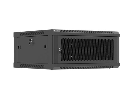 МОНТАЖНАЯ СТОЙКА 19" 4U 600X600 ЧЕРНАЯ ПЕРФОРИРОВАННАЯ ДВЕРЬ LANBERG (ПЛОСКАЯ УПАКОВКА)