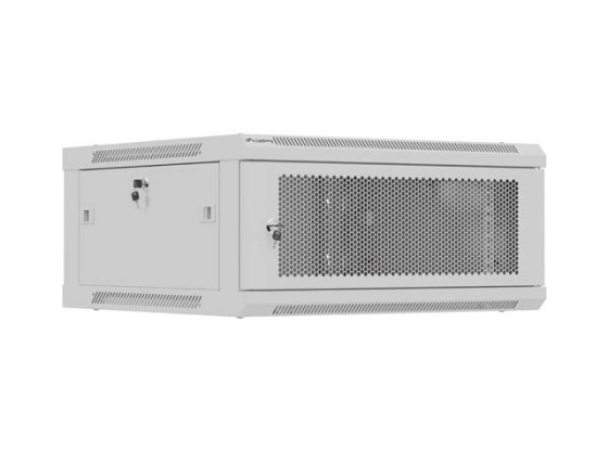 МОНТАЖНАЯ СТОЙКА 19" 4U 600X600 СЕРАЯ ПЕРФОРИРОВАННАЯ ДВЕРЬ LANBERG (ПЛОСКАЯ УПАКОВКА)