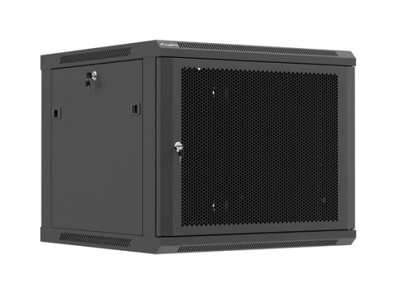 МОНТАЖНАЯ СТОЙКА 19" 9U 600X600 ЧЕРНАЯ ПЕРФОРИРОВАННАЯ ДВЕРЬ LANBERG (ПЛОСКАЯ УПАКОВКА)