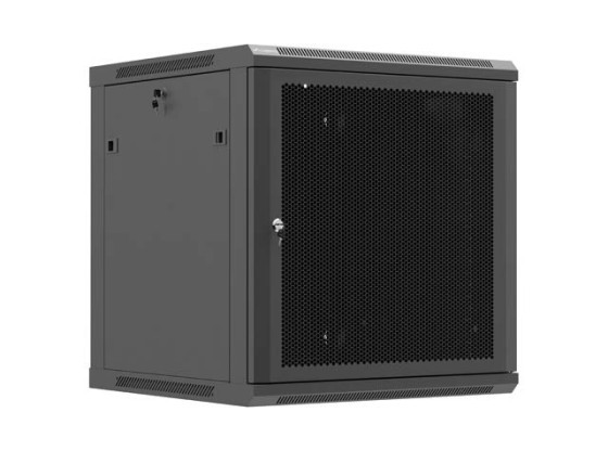 МОНТАЖНАЯ СТОЙКА 19" 12U 600X600 ЧЕРНАЯ ПЕРФОРИРОВАННАЯ ДВЕРЬ LANBERG (ПЛОСКАЯ УПАКОВКА)