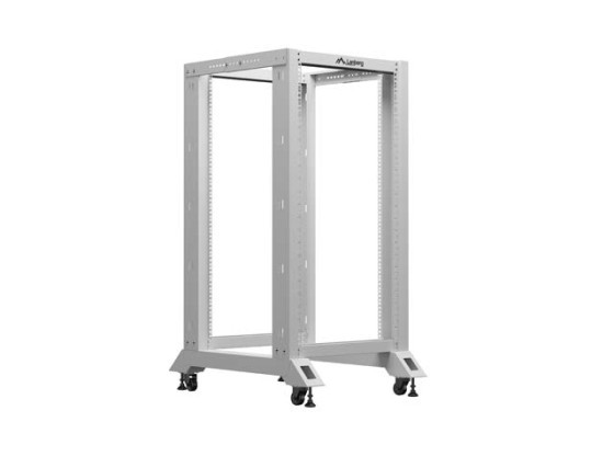 ОТКРЫТАЯ СТОЙКА 19" 22U 600X800 СЕРЫЙ LANBERG