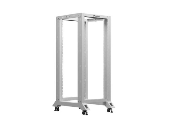 ОТКРЫТАЯ СТОЙКА 19" 27U 600X800 СЕРЫЙ LANBERG