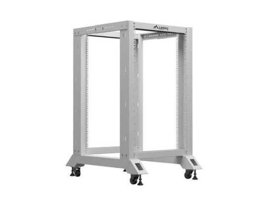 ОТКРЫТАЯ СТОЙКА 19" 18U 600X800 СЕРЫЙ LANBERG