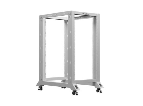ОТКРЫТАЯ СТОЙКА 19" 22U 600X1000 СЕРЫЙ LANBERG