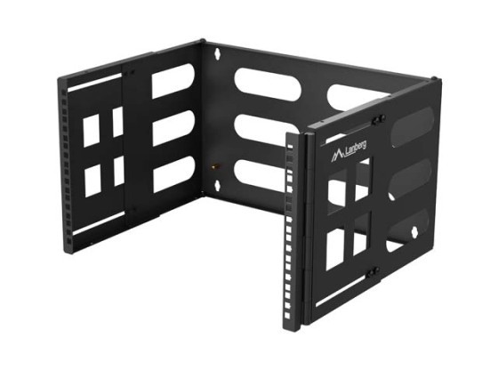 НАСТЕННОЕ КРЕПЛЕНИЕ 19" 6U RACK 497X400/240 BLACK LANBERG
