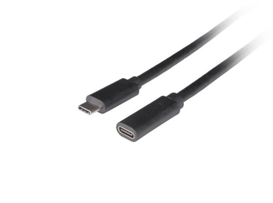 УДЛИНИТЕЛЬНЫЙ КАБЕЛЬ USB-C M/F 3.1 1.5M ЧЕРНЫЙ LANBERG