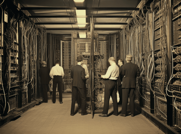 История использования стоек в серверных комнатах