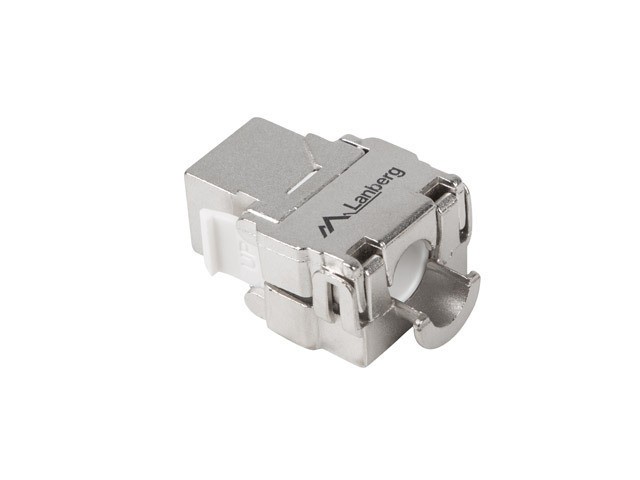 МОДУЛЬ KEYSTONE БЕЗ ИНСТРУМЕНТА RJ45->LSA CAT.6A FTP 180° LANBERG