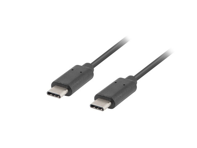 КАБЕЛЬ USB-C M/M 2.0 1,8 М ЧЕРНЫЙ LANBERG