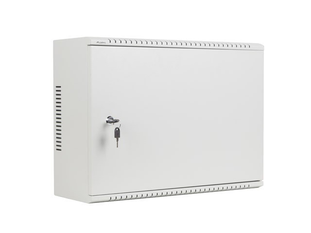 ШКАФ ДЛЯ СТОЙКИ 19" НАСТЕННЫЙ 4U+3U/540X200 НИЗКОПРОФИЛЬНЫЙ СЕРЫЙ LANBERG (В СБОРЕ)